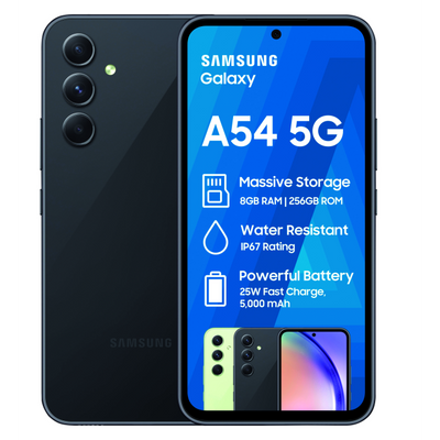 Samsung Galaxy A54 5G (Black)